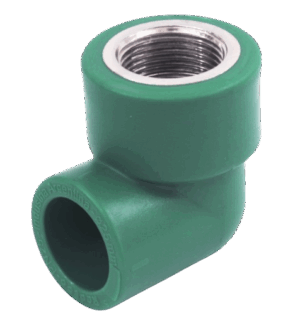 CODO 90° FUSIÓN C/INSERTO METÁLICO (H) REDECO