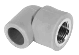 CODO CON INSERTO METÁLICO (H) TERMOFUSIÓN THC