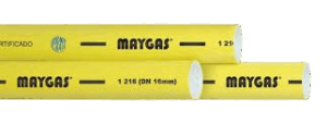 TUBERIA MAYGAS AMARILLO TERMOFUSIÓN