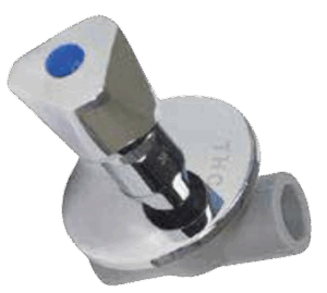 LLAVE DE PASO CROMADO FUSIÓN THC