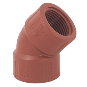 Codo 45° PP Roscado - TIGRE