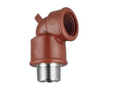 Codo 90° C/Inserto Metálico Macho Roscado - IPS